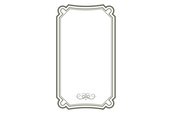Download Decorative Vignette Template. Blank Orna - Template Collection